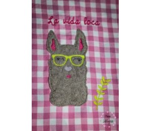 Stickserie - La Llama Loca